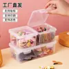Caja de Almacenamiento con Cuerda para Corbata Infantil Caja de Tarjetas para el Cabello Gomas Elásticas Almacenamiento para Niñas Bebés Accesorios para la Cabeza con Tapa Caja de Joyería Transparente