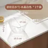 Cuchara de agua de plástico pala doméstica para regar verduras lavado de cabeza baño sacar agua mango largo no rompible pala transparente regadera