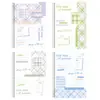 Cuaderno de Espiral de Color Mengjin A5 Serie Dulce B5 Serie Salada Cuaderno Sencillo de Oficina Estudiante Grueso con Rayas