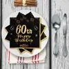 En stock Transfronterizo Nueva Serie de Cumpleaños Impresión a Color Servilleta Taza Boca de Flor Tela Impresa Servilleta Papel de Servilleta Venta al por Mayor