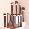 Set de 10 Piezas de Brochas de Maquillaje Portátiles de Mango Corto Rosadas, Varios Colores, Transfronterizo, Dropshipping, Directo de Fábrica