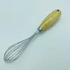 Batedor de Ovos com Cabo de Madeira, Faca de Cozinha Pequena, Faca de Quatro Furos, Extrator de Caroço de Frutas, Ralador de Limão, Cabo de Madeira, Utensílios de Cozinha, Pequenos Utensílios de Cozinha, Essencial para Uso Doméstico