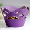 Venta directa pastel de fondant para boda borde hueco lazo mariposa capacillo encaje fábrica de Zhejiang mayoreo