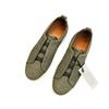 2024 Nuevos Zapatos Europeos de Estación Elegantes para Hombre Zapatos Deportivos Casuales de Piel Genuina para Hombre Tendencia Zapatos de Piel de Vaca Esmerilada de Primera Capa para Hombre