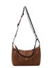 Bolso Pequeño de Cadena Retro para la Axila para Mujer 2025 Nueva Moda Piel Suave Color Limpiado Bolso Dumpling Textura Otoño e Invierno Bolso de Hombro