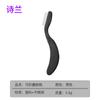 Peine Plegable para Pestañas Aguja de Acero Mango de Plástico Belleza Maquillaje Peine para Cejas Herramienta de Maquillaje Portátil Peine de Acero para Cejas Peine para Pestañas