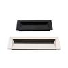 Aleación de zinc Nórdico negro minimalista cajón taquilla manija de cocina armario entrega de una pieza manija de hebilla oculta