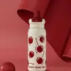 Taza Termo de Oficina para Chica Atractiva de Gran Capacidad Portátil para Exteriores Taza con Doble Popote para Beber Hervidor para Pareja Estudiante