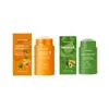 Viareline Cúrcuma Vitamina C Barra Limpiadora Suave y Portátil Removedor de Maquillaje, Barra Removedora de Maquillaje Facial Hidratante y Purificante
