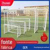 Zhuwei porta de futebol cinco pessoas porta de futebol quadro de futebol crianças de cinco pessoas pequena porta de futebol moldura de porta de futebol