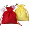 Saco da Sorte do Ano do Cavalo Embalagem Saco de Pano com Cordão Doce Saco Vazio Saco com Cordão Atacado em Estoque com Logo Estilo Chinês Saco de Presente