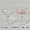 Copa repujada con un diseño elegante, copa de cóctel mini, vaso creativo para bebidas, copa de martini, copa de postre