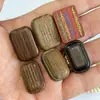 Sándalo Natural Árbol de Ágar Talismán Tai Sui Cuentas de Cinco Sutras Pulsera DIY Accesorios para Collares Venta al por Mayor