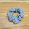 Anel de cabelo Cream Puff para intestino grosso, corda de cabelo doce, estilo Mori Girl, elegante, acessórios de cabelo em estilo coreano para mulheres