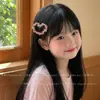 Pinzas para el Cabello Bordadas con Estrellas y Flores para Niñas, Pinzas para Flequillo Lateral, Pinzas BB Amigables con el Cabello de Niñas Pequeñas, Pasadores, Accesorios para el Cabello