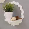 Estantería sin taladro, Colgante de pared para sala de estar, Estante decorativo para baño de dormitorio, Decoración de pared de cocina, Pared divisoria
