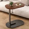 Mesa auxiliar pequeña para uso doméstico, mesita de noche móvil, mesa simple para sala de estar, balcón, dormitorio, mesa de centro pequeña, mesita de noche minimalista