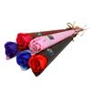 Flor de sabão cravo rosa buquê único flor de sabão amante dia das mulheres dia dos professores presente pequeno presente