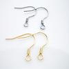 Proveedor Transfronterizo Gancho de Oreja de Acero Inoxidable Color Oro Verdadero Galvanizado Accesorios para Gancho de Oreja Accesorios para Gancho de Aro de Oreja Gancho de Oreja de Acero Inoxidable 316