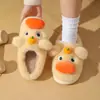 Chinelos de Algodão de Inverno Femininos, Fofos para Casais, Casuais para Exterior, Antiderrapantes, para Casa, Internos, Quentes, Chinelos de Algodão, Chinelos de Algodão para Pais e Filhos