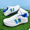 Nuevos zapatos de golf transfronterizos, ligeros y transpirables, para hombres y mujeres, zapatos deportivos para exteriores para adultos con hebilla giratoria