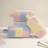 Nueva Bolsa de Almacenamiento Portátil de Pana Ligeramente Dulce de Runhui Bolsa de Almacenamiento para Cosméticos Bolsa de Maquillaje de Viaje al por Mayor Gran Capacidad