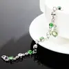 Pulseira de Cristal da Moda Coreana Coração de Pêssego Diamante Brilhante Pulseira de Joias Femininas Pulseira Personalizada