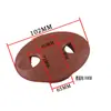 Cubierta Ovalada de Plástico para Gestión de Cables para Escritorio de Computadora con Tamaño de Apertura 60/65/80 mm, Adecuada para Oficina y Decoración del Hogar