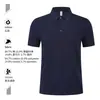 Camiseta de Verano con Estampado de Logo, Polo de Negocios de Amoníaco Líquido de Alta Gama para Hombre, Tacto Premium, Ropa de Trabajo con Cuello, Manga Corta Hecho a Medida