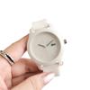 Reloj Corea del Sur 2024 Nuevo Barato Silicona Reloj de Mujer Reloj de Esfera Grande Reloj Europeo Reloj con Logotipo Original