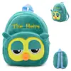 Mochila escolar infantil coreana fofa com desenho animado, brinquedo de pelúcia, mochila para jardim de infância, venda direta da fábrica