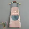 Delantal impermeable moda hogar cocina cocina antiadherente a prueba de aceite para secarse las manos engrosado ropa de trabajo regalo hombres y mujeres cintura
