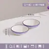 Color bajo esmalte Hogar Nuevo Estilo Francés Gradiente Encaje Cerámica Tazón Tazón para Sopa Tazón para Arroz Simple Vajilla Juego de Tazones y Platos