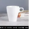 Taza de Cerámica Blanca Casual Se Puede Imprimir con Logo Taza de Agua para el Hogar Taza de Leche Impresión Taza de Cerámica Publicidad