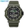Synoke Reloj de Hombre de Esfera Grande para Deportes al Aire Libre, Montañismo, Correr, Moda, Impermeable, Multifuncional, Calendario