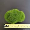 Simulación Musgo Césped Piedras Musgo Verde Piedra Fondo Pared Muñeca Piedras Falsas Bloques Micro Paisaje Decoración Bonsái Piedras Peludas