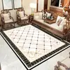 Tapete para Sala de Estar de Luxo Acessível Tamanho Grande com Padrão 3D Antiderrapante Resistente ao Desgaste Tapete de Chão Tapete de Cabeceira Tapete de Entrada