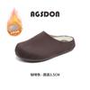 Meias-calças Augusden Muller para Mulheres 2026 Novo Verão Casual Sandálias Fechadas Slip-On de Solado Grosso