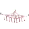 Bolsa de Malla Triangular para Juguetes Suministro Transfronterizo Tapiz para Habitación de Bebé Colgante de Pared Decoración de Dormitorio Hamaca para Juguetes de Peluche