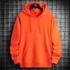Sudadera con Capucha para Hombre 2025 Nueva Primavera y Otoño Casual Deportiva Elegante Imitación de Algodón Blanco Talla Grande Base de Corte de Algodón