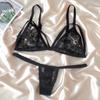 B0237 Nuevos Productos de Comercio Exterior Europeo y Americano Conjunto de Ropa Interior de Encaje Cómodo para Mujer Sujetador Cheng Juan Exclusivo Transfronterizo