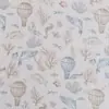 Tecido Crepe de Gaze de Algodão Estampado de Desenho Animado em Estoque Toalha de Banho para Bebê Toalha de Baba para Bebê Tecido Manta Atacado