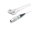 Remo Cabeza a Sr Par 5.0 Electrodo Hebilla Hembra 2 Botones Cable Guía Fisioterapia Fisioterapia Pulso Terapia de Calor