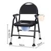 Silla de Inodoro Plegable Taburete de Inodoro Ancianos Inodoro Móvil Taburete Silla de Inodoro Doméstica Inodoro de Dormitorio Cubo de Inodoro al por Mayor