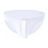 Cueca de Bikini Masculina Transparente Sexy de Corte Alto, Confortável Roupa Íntima Masculina de Modal com Saco U Convexo
