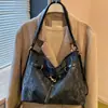 Bolso de Hombro de Gran Capacidad Bolso para Mujer 2025 Nuevo Invierno Casual Versátil Mochila Bolso Tote de Alta Gama para Viajes Diarios