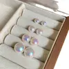 Pendientes de Perla Coreana con Pasador de Plata 925 Pendientes Versátiles Simples de Alta Gama Pendientes de Nicho de Lujo Accesible Pendientes Elegantes Venta al por mayor Mujer