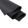 Alfombrilla de Goma Antideslizante Rayada Industrial Engrosada Lámina de Goma Antideslizante Hoja de Sauce Patrón de Hoja de Sauce Hebilla Redonda Punto Goma Alfombrilla Amortiguadora de Golpes