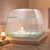 Mosquitero Yurta Mongol Anticaídas Modelo Nuevo 2024 para Instalación Libre en Hogar Dormitorio Niños y Bebés para Prevenir Caídas de la Cama con Fondo Completo