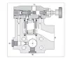 Válvula de Secuencia Operada por Piloto Manual Ajustable Parker Serie R5S, R5S06-59516A1152